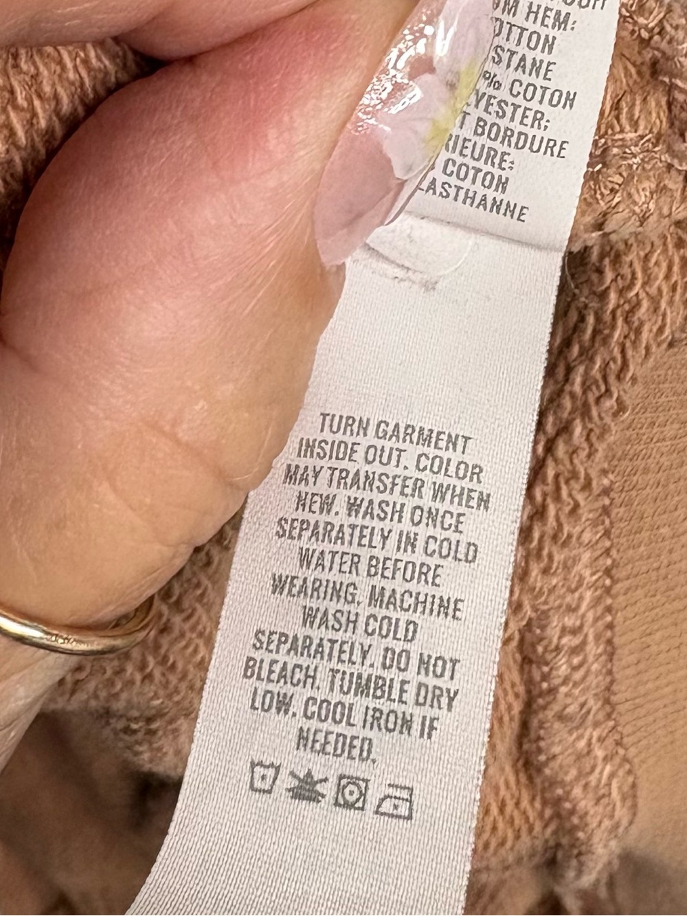OFFLINE by Aerie Women's Cropped Oversized V-Neck Sweatshirt XL Athleisure Sport - Picture 6 of 11